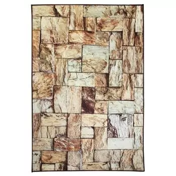 Ковёр «Розетта Дижитал», размер 110х170 см., принт каменная плитка