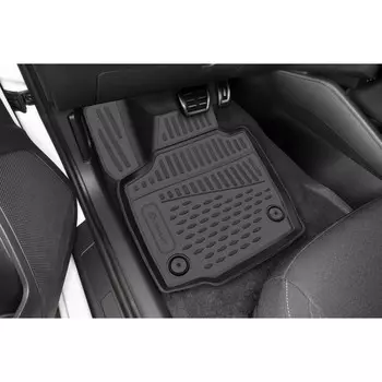 Коврик 3D в салон для Renault Duster 4WD, 2011-2015, передний левый, 1 шт.