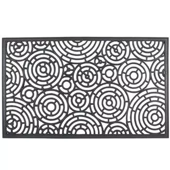 Коврик ажурный «Круги», 45х75 см