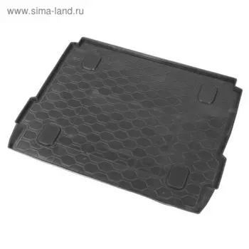 Коврик багажника Rival для Lada Xray хэтчбек, хэтчбек Cross (c полкой) 2016-н.в., полиуретан, 16007003
