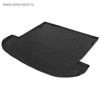 Коврик багажника Rival Hyundai Santa Fe IV 5D (7 мест, сложенный 3 ряд) 2018-, 12306007