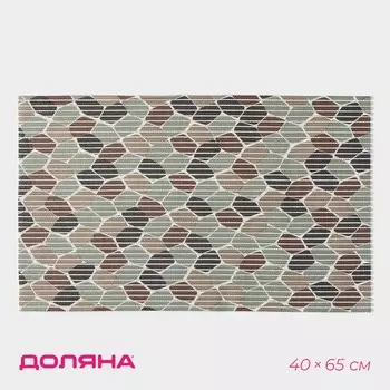 Коврик для дома Доляна «Берег моря», 4065 см