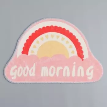 Коврик для ванной Доляна «Доброе утро», 4060 см