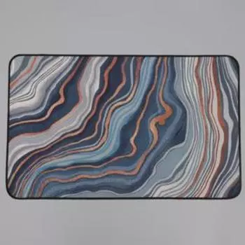 Коврик для дома Доляна «Каменная лагуна», 50×80 см