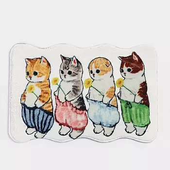 Коврик для дома Доляна «Котята», для детей, 39,560,5 см