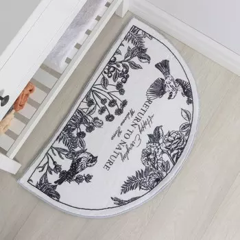 Коврик для дома SAVANNA Return to nature, 5080 см, белый