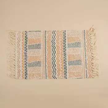 Коврик для дома SL Home Cotton, 6090 см, жёлтый