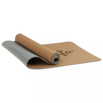 Коврик для йоги Sangh, 183х61х0,6 см, цвет серый