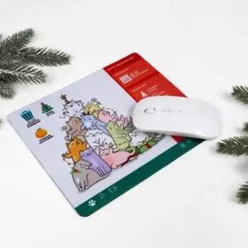 Коврик для мыши «Котики», 21 х 18 см