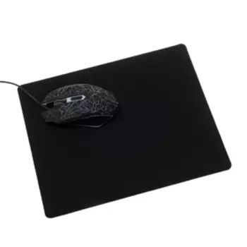 Коврик для мыши LuazON, 35х25 см, чёрный