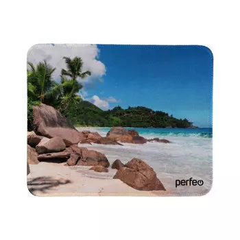 Коврик для мыши Perfeo "Пляж" рис.2, 180x220x2 мм
