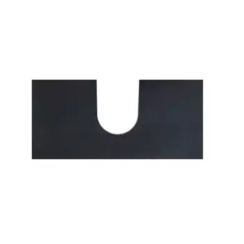 Коврик для тумбы Comforty Кёльн 90, чёрный