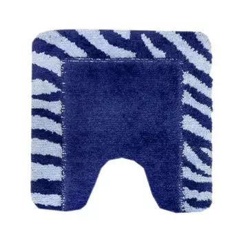 Коврик для ванной Bacchetta «Маура», 55х55 см, цвет синий