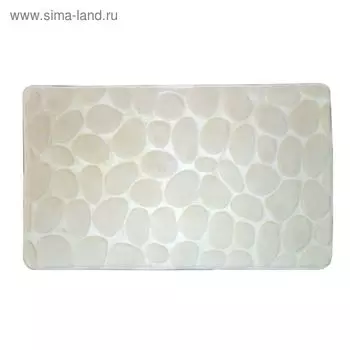 Коврик для ванной Fresh Fly, 50 х 80 см, цвет бежевый