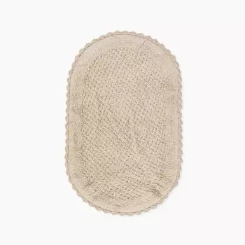 Коврик для ванной Hanna, 60х100 см, цвет бежевый