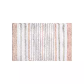 Коврик для ванной IDDIS, 50х80 см, шенилл, цвет розовый