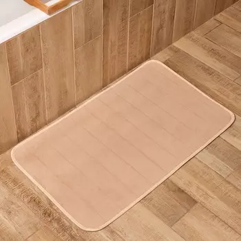 Коврик для ванной «Этель» Basic, 5080 см, бежевый
