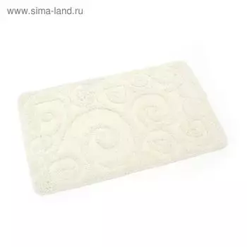 Коврик для ванной, комнаты 50х80 см Numkesh beige