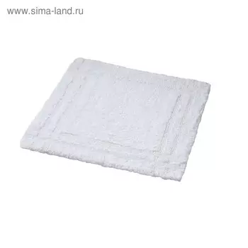 Коврик для ванной комнаты Antigua, белый, 60x60 см