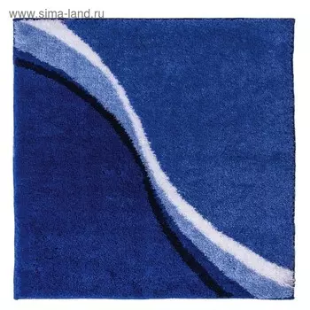 Коврик для ванной комнаты Barney, цвет синий, 50х60 см