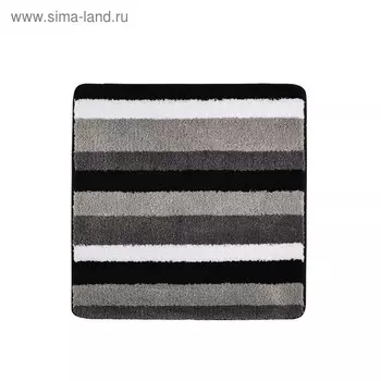 Коврик для ванной комнаты Carl, серый, 55x50 см