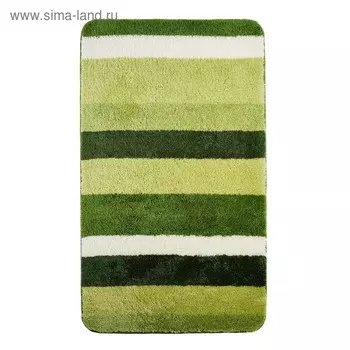 Коврик для ванной комнаты Carl, зеленый, 60x90 см