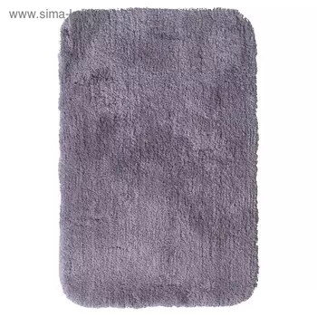 Коврик для ванной комнаты Chic, цвет серый, 60х90 см