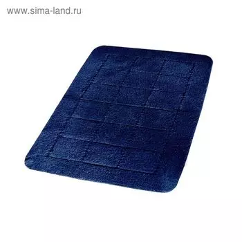 Коврик для ванной, комнаты Delhi, цвет синий