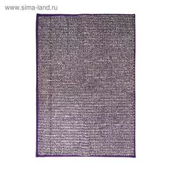 Коврик для ванной комнаты Fresh, цвет фиолетовый, 60х90 см
