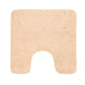 Коврик для ванной комнаты GOBI, полиэстер, 55х55 см, цвет светло-бежевый