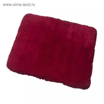 Коврик для ванной комнаты Istanbul, цвет красный 60х50 см