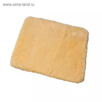 Коврик для ванной комнаты Istanbul, желтый, 60x50 см