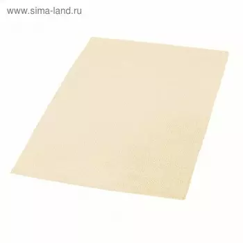 Коврик для ванной комнаты Solid, цвет бежевый/коричневый 55х85 см