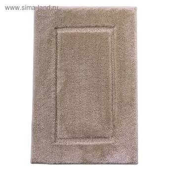 Коврик для ванной комнаты Stadion, цвет бежевый, 55х85 см