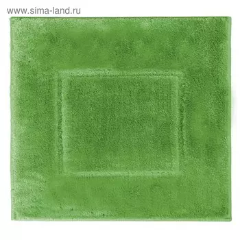 Коврик для ванной комнаты Stadion, цвет зелёный, 50х50 см