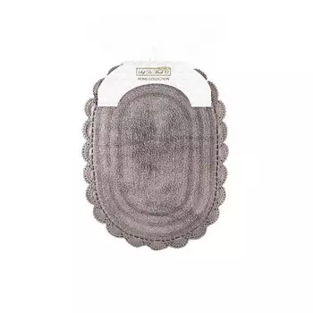 Коврик для ванной Pamella, 50х70 см, цвет мокко