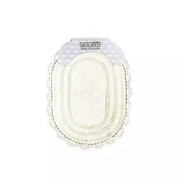 Коврик для ванной Pamella, 60х100 см, цвет крем