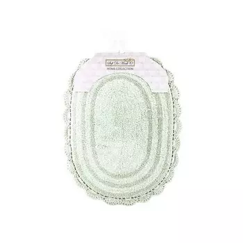 Коврик для ванной Pamella, 60х100 см, цвет ментол