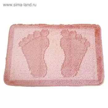 Коврик для ванной Paty Foot, цвет розовый