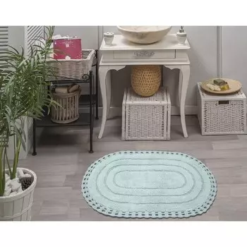 Коврик для ванной Yana, 50х70 см, цвет ментол