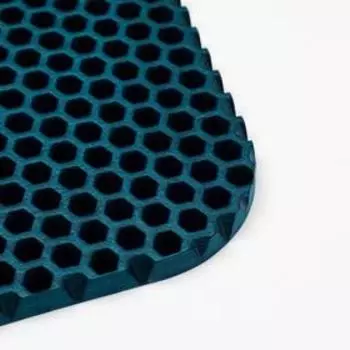 Коврик для животных EVA, ячеиистый, 27 х 34 см, синий