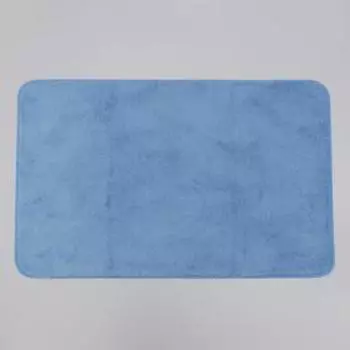 Коврик Доляна «Аура», 50×80 см, цвет синий