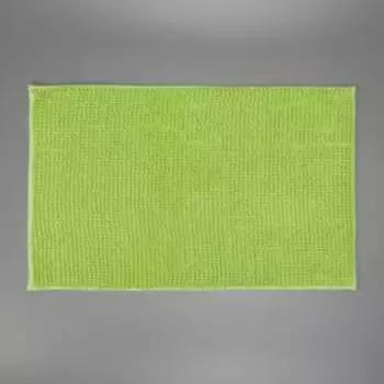 Коврик для дома Доляна «Букли», 5080 см, зелёный