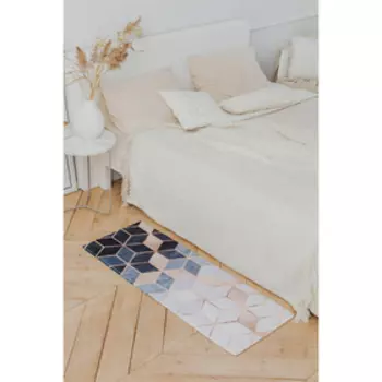 Коврик для ванной и туалета Доляна «Бурлеск», 45120 см