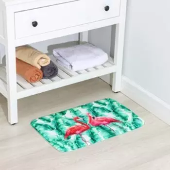 Коврик для дома Доляна «Фламинго», 38×58 см