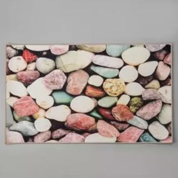 Коврик Доляна «Галька», 60×100 см