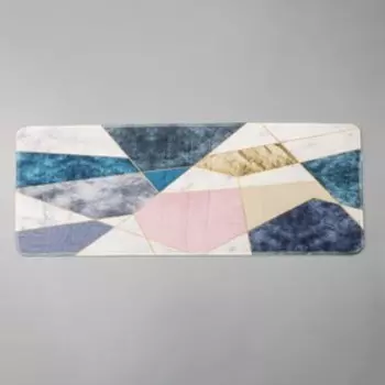 Коврик для дома Доляна «Геометрик», 45×120 см