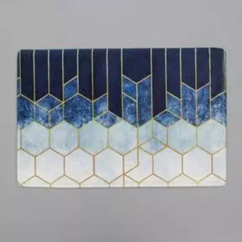 Коврик для ванной и туалета Доляна «Космос», 4060 см