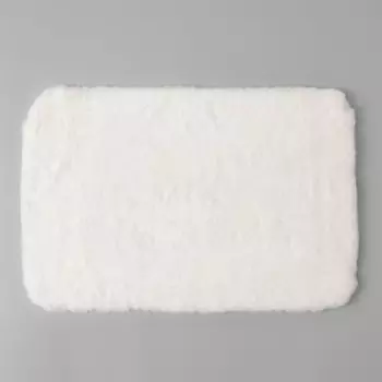 Коврик Доляна «Кролик», 40×60 см, цвет белый