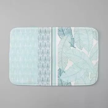 Коврик для дома Доляна «Листья», 40×60 см